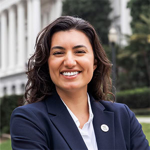 Professional headshot in front of the California State Capitol