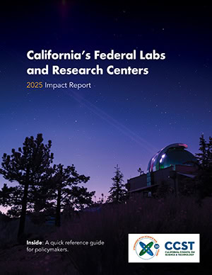 Cover photo of the labs impact report, image by NASA JPL