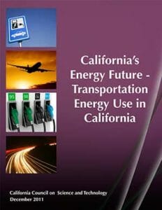 California's Energy Future Transportation Cover