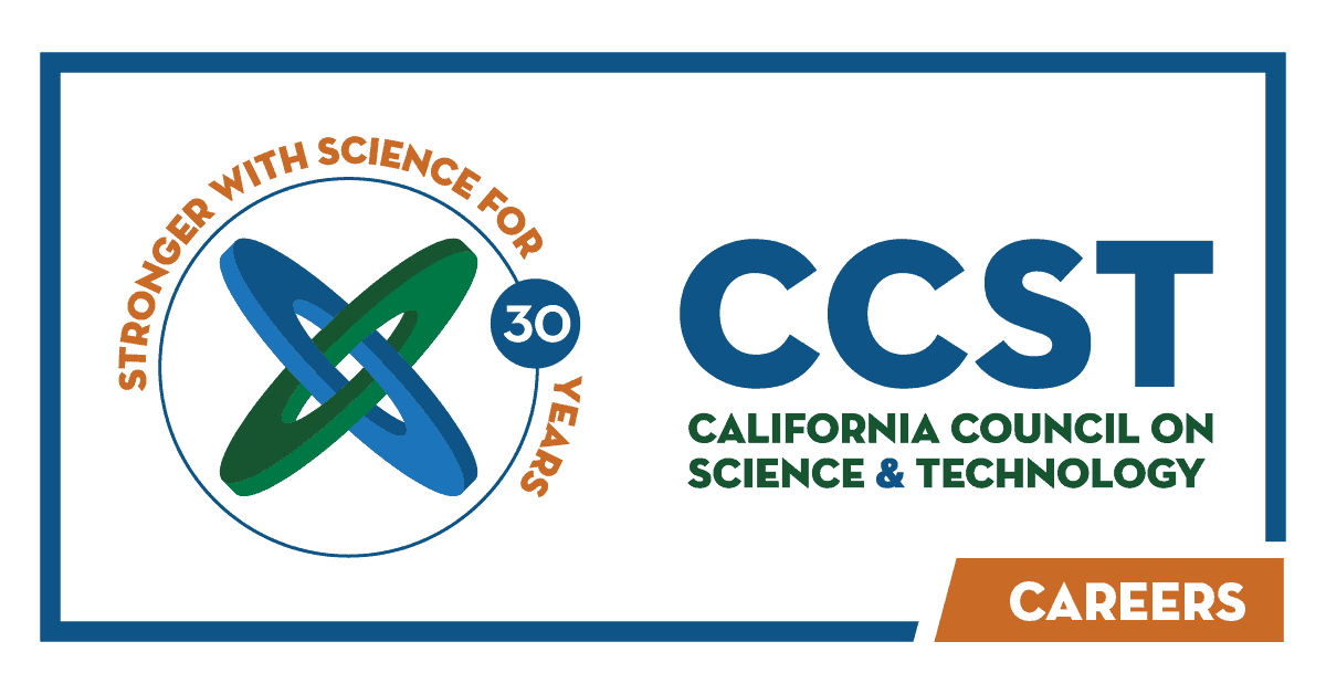 Director of Finance and Operations at the California Council on Science & Technology (CCST)