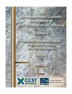 An Independent Scientific Assessment of Well Stimulation in California, Volume 2