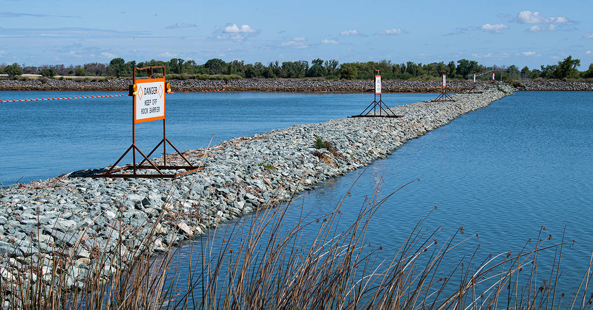 The Emergency Drought Salinity Barrier in the California Delta