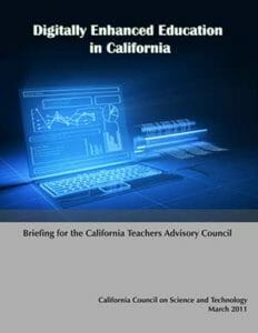 Digitally Enhanced Education in California Briefing Paper Cover