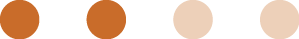 Four Round Orange Dots with the first two dots highlighted