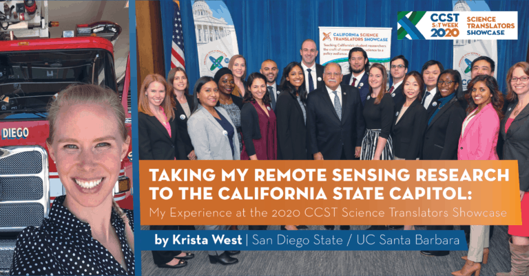 Krista West: My Experience at the 2020 CCST Science Translators Showcase