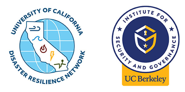 Side-by-side logos for UC DRN and UC Berkeley ISG.